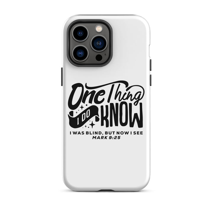 Christian Phone Case Now I See White for iPhone® iPhone® Phone Cases Glossy iPhone 14 Pro Max 