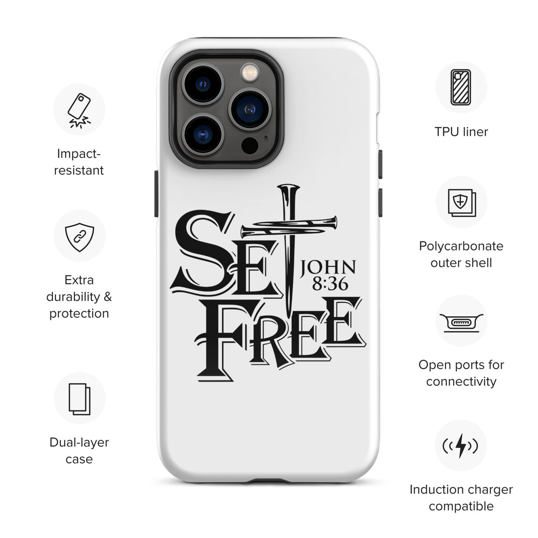 Christian Phone Case Set Free White for iPhone® iPhone® Phone Cases   