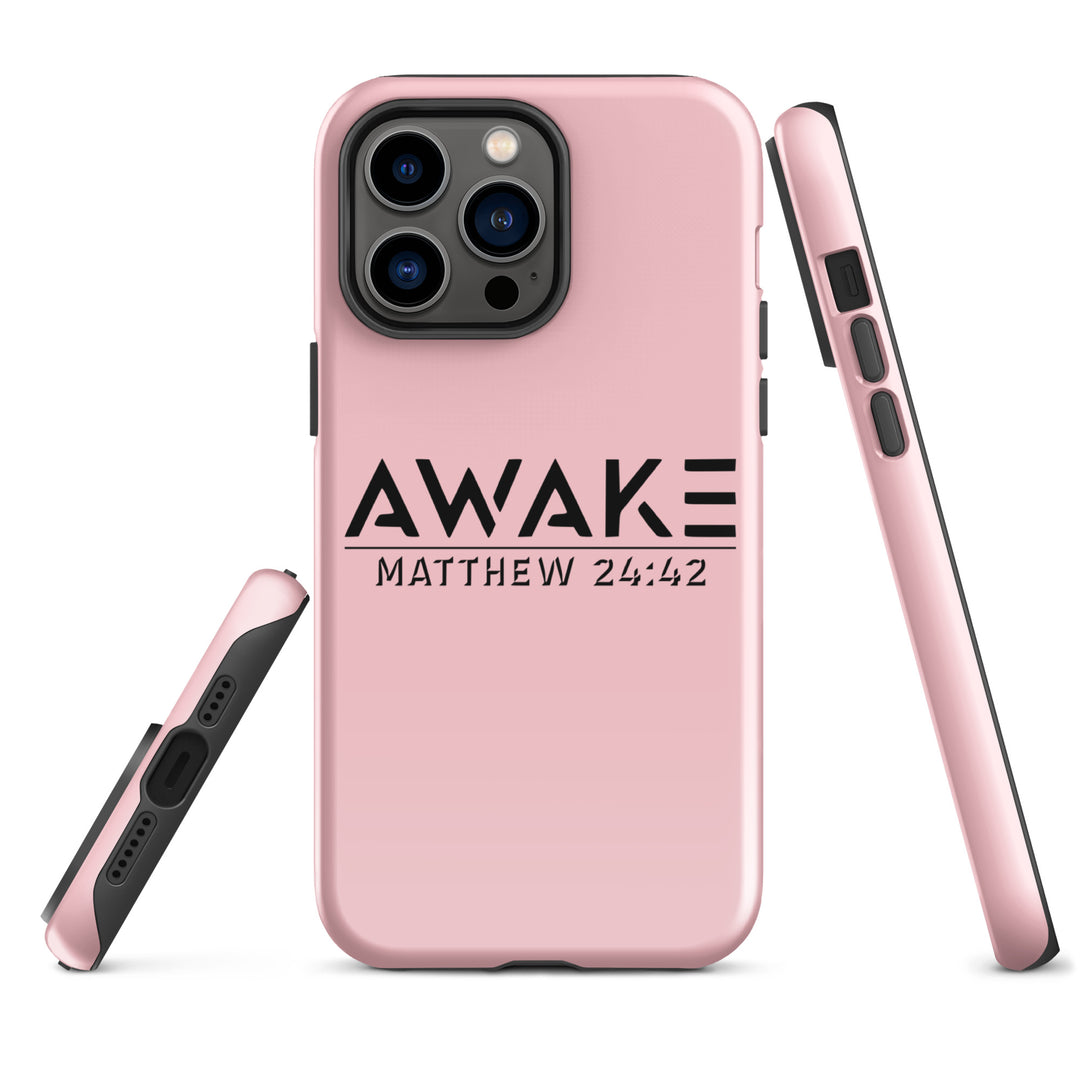 Christian Phone Case Awake Pink for iPhone® iPhone® Phone Cases   