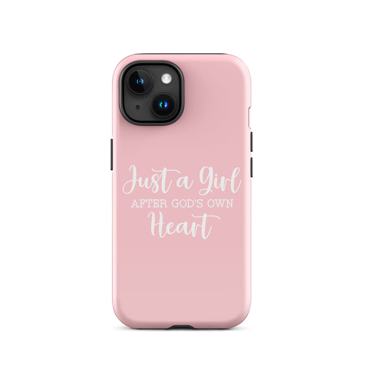 Christian Phone Case Girl After God's Heart for iPhone® iPhone® Phone Cases Glossy iPhone 15 