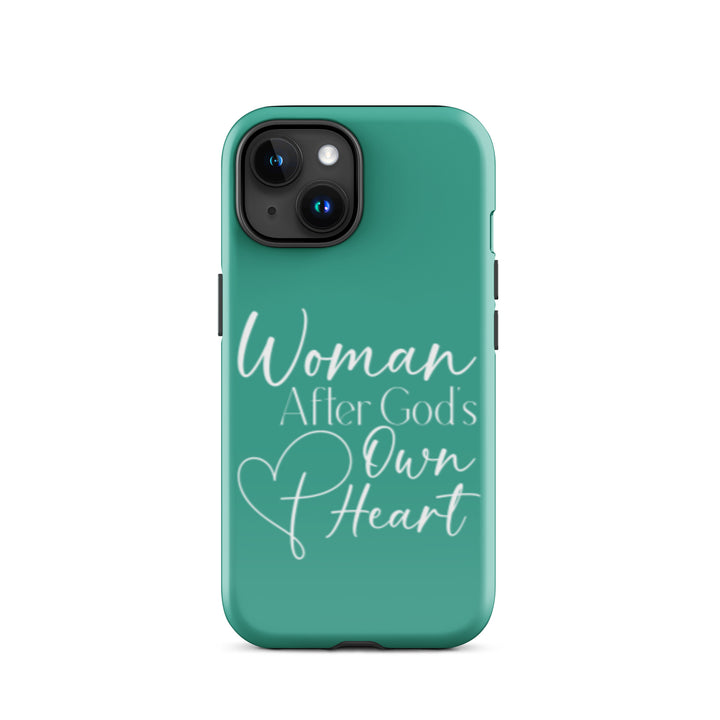 Christian Phone Case Woman After God's Heart for iPhone® iPhone® Phone Cases Glossy iPhone 15 