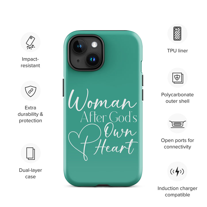 Christian Phone Case Woman After God's Heart for iPhone® iPhone® Phone Cases   