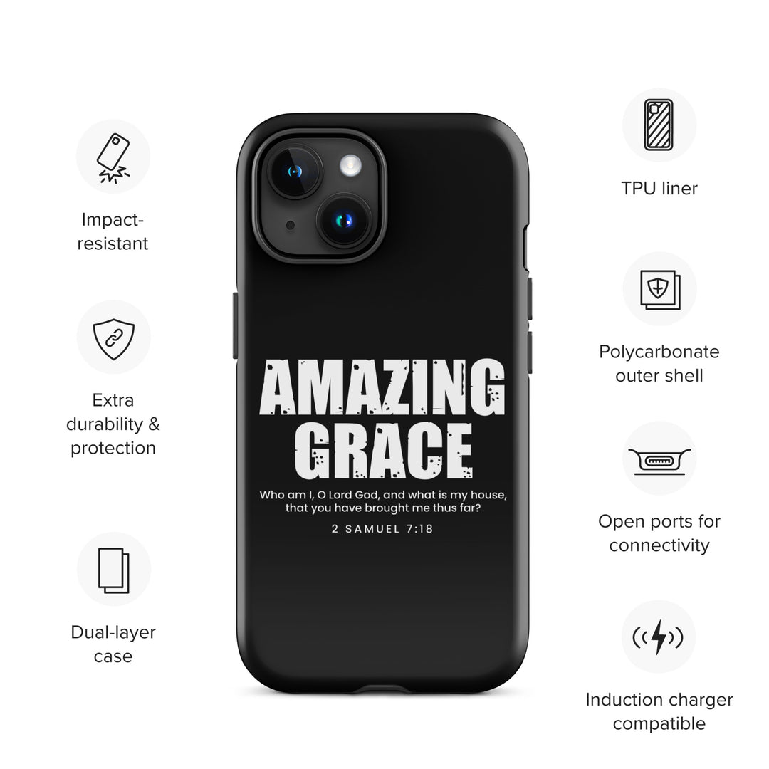 Christian Phone Case Amazing Grace for iPhone® iPhone® Phone Cases   