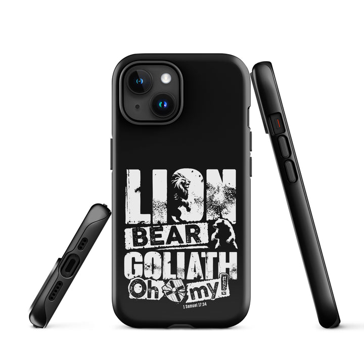 Christian Phone Case Lion Bear Goliath for iPhone® iPhone® Phone Cases   