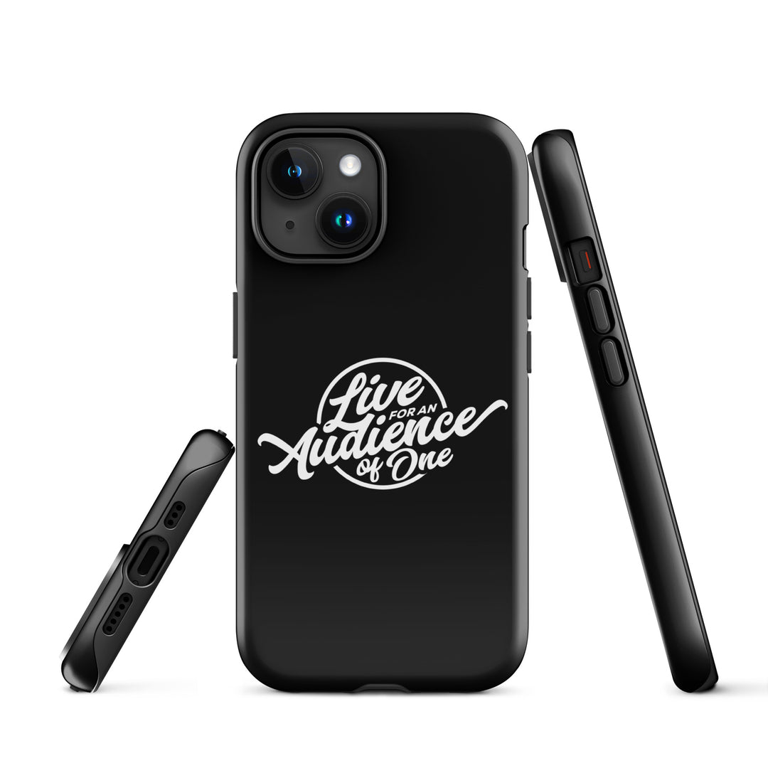 Christian Phone Case Audience of One Black for iPhone® iPhone® Phone Cases   