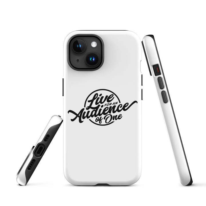 Christian Phone Case Audience of One White for iPhone® iPhone® Phone Cases   