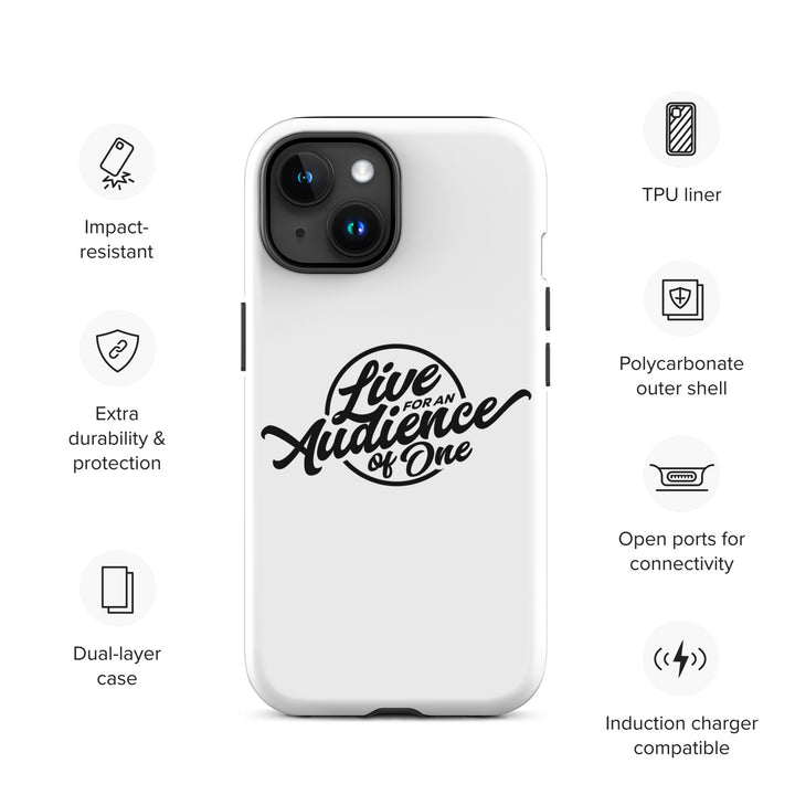 Christian Phone Case Audience of One White for iPhone® iPhone® Phone Cases   