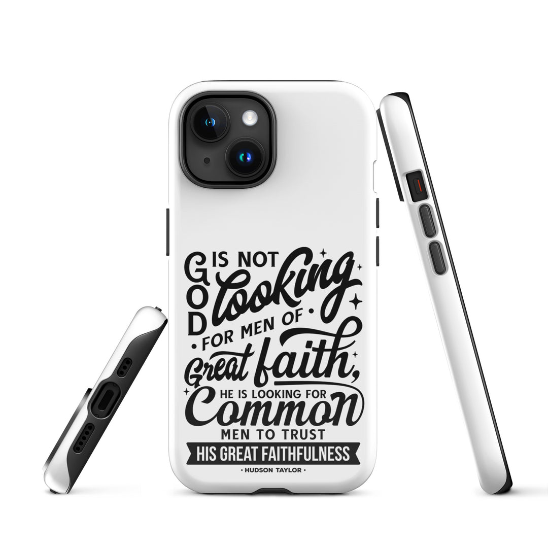 Christian Phone Case Common Men White for iPhone® iPhone® Phone Cases   