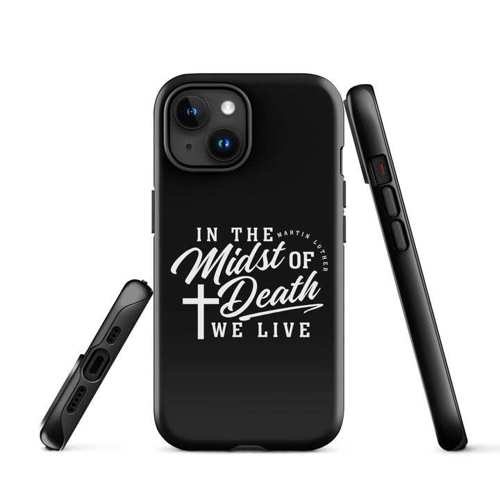 Christian Phone Case Midst of Death Black for iPhone® iPhone® Phone Cases   