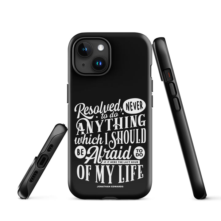 Christian Phone Case Last Hour Black for iPhone® iPhone® Phone Cases   