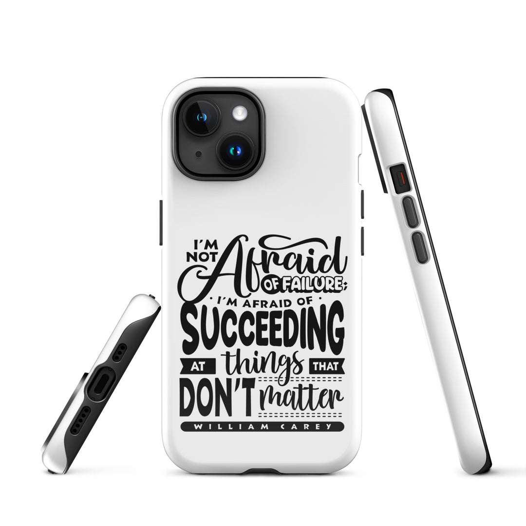 Christian Phone Case Things That Matter White for iPhone® iPhone® Phone Cases   