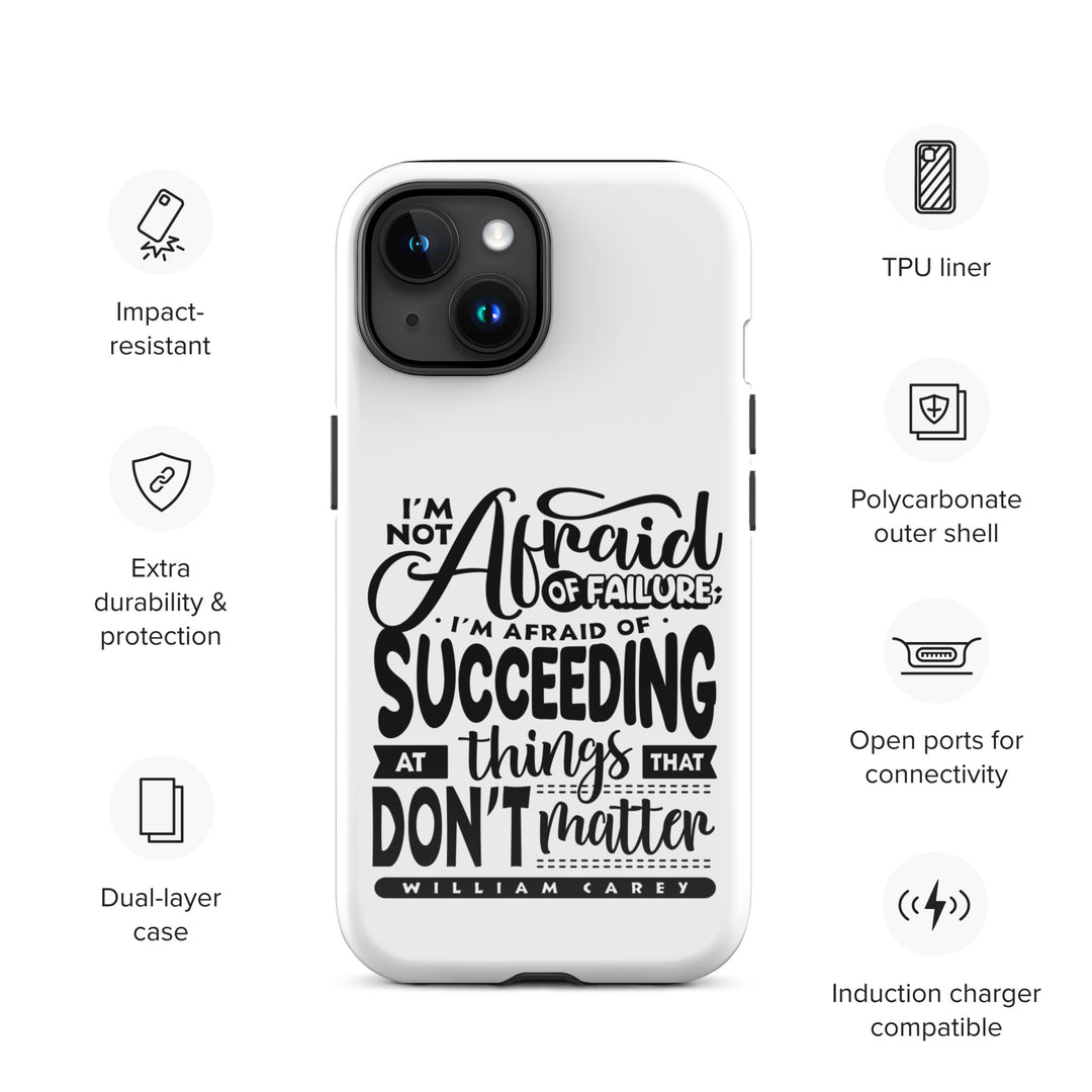 Christian Phone Case Things That Matter White for iPhone® iPhone® Phone Cases   