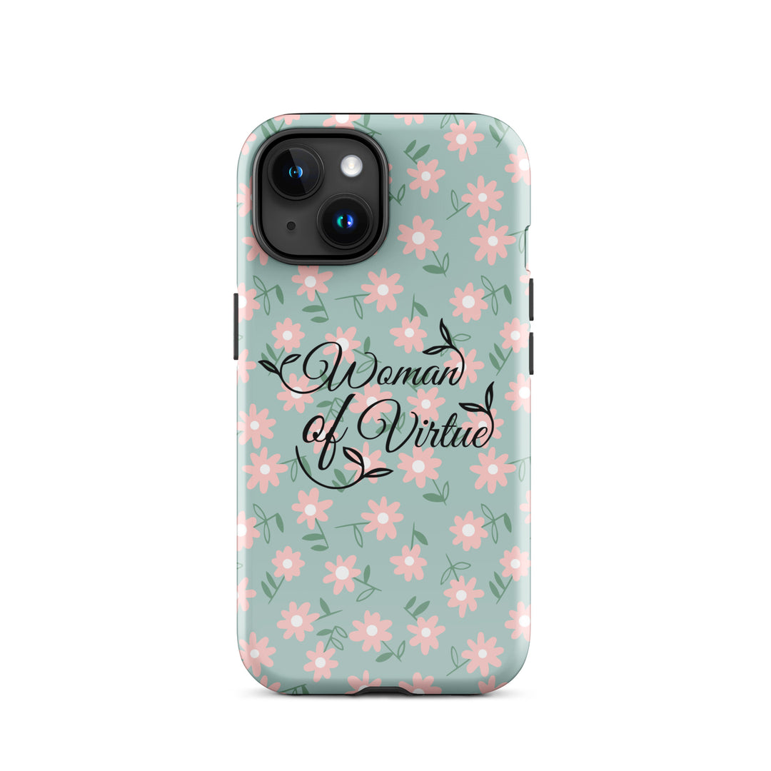 Christian Phone Case Woman of Virtue Daisy for iPhone® iPhone® Phone Cases Glossy iPhone 15 