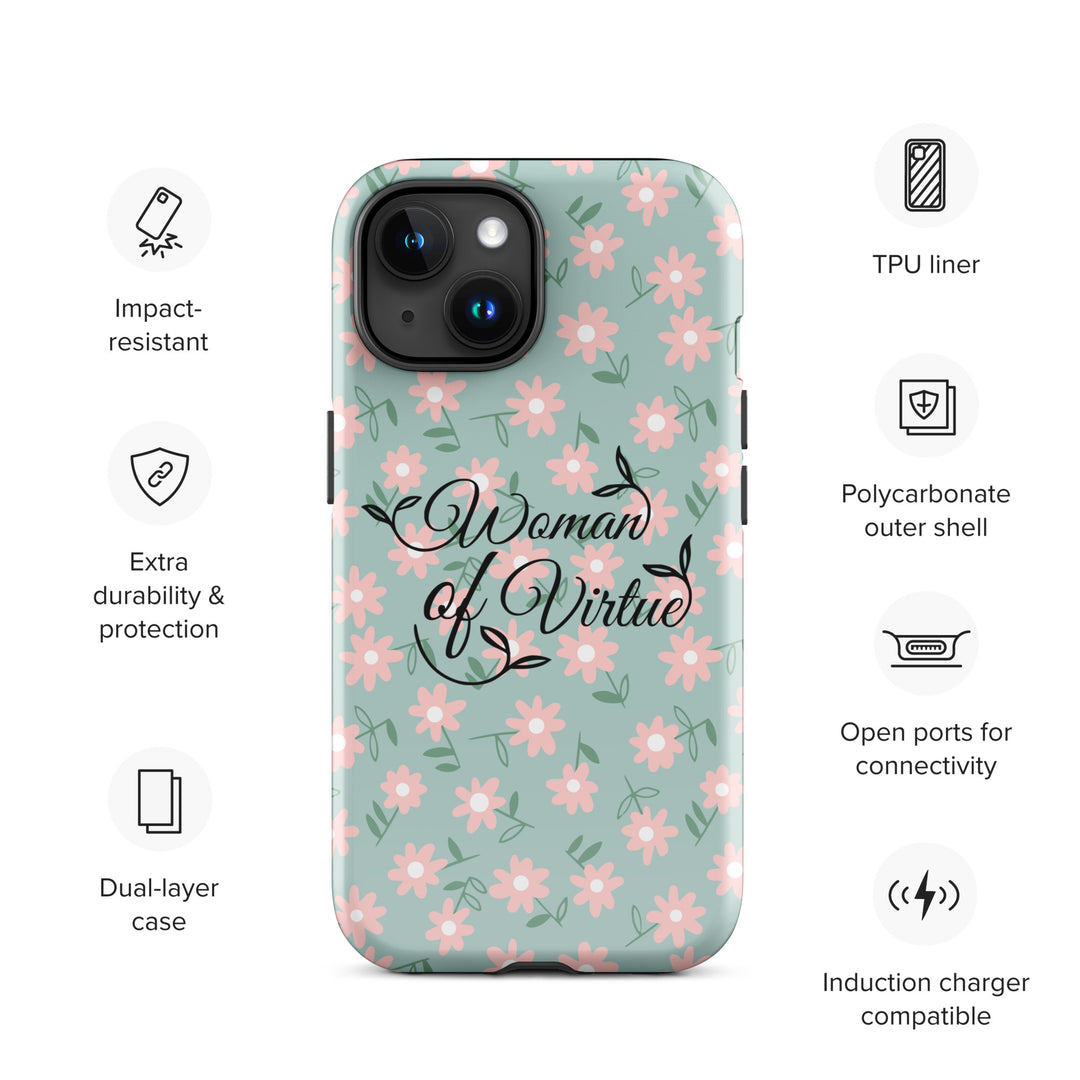 Christian Phone Case Woman of Virtue Daisy for iPhone® iPhone® Phone Cases   