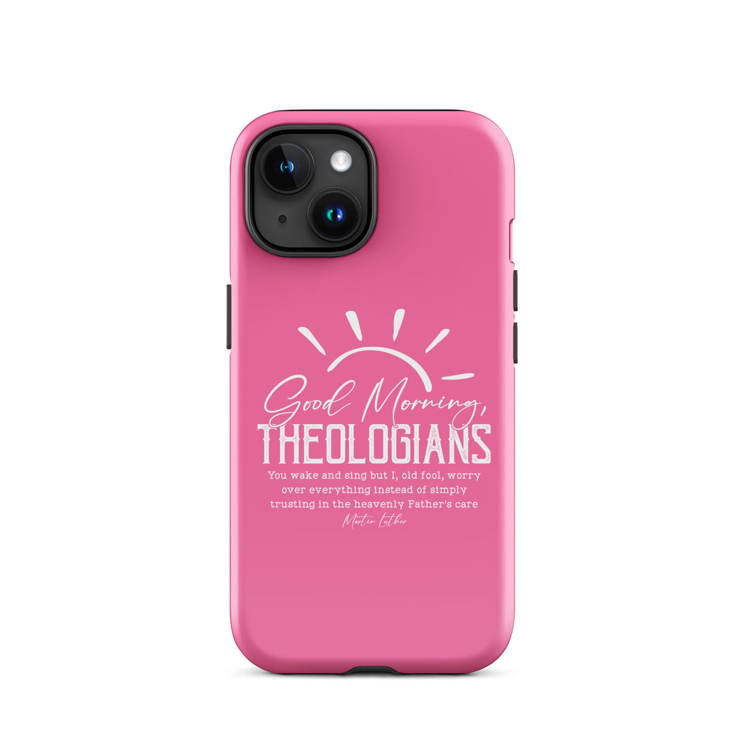 Christian Phone Case Luther's Theologians Pink for iPhone® iPhone® Phone Cases Glossy iPhone 15 