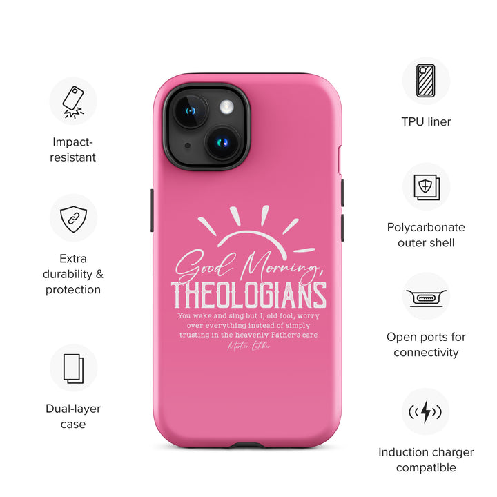 Christian Phone Case Luther's Theologians Pink for iPhone® iPhone® Phone Cases   