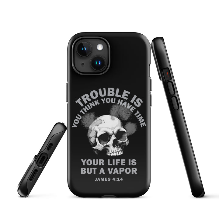 Christian Phone Case Life Is Vapor Black for iPhone® iPhone® Phone Cases   