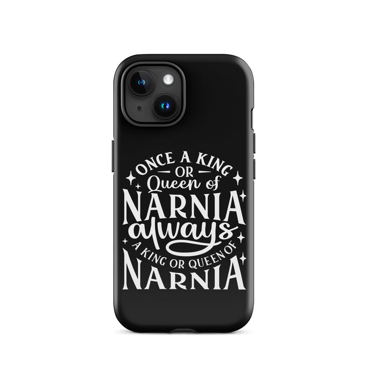 Christian Phone Case King or Queen Narnia Black for iPhone® iPhone® Phone Cases Glossy iPhone 15 