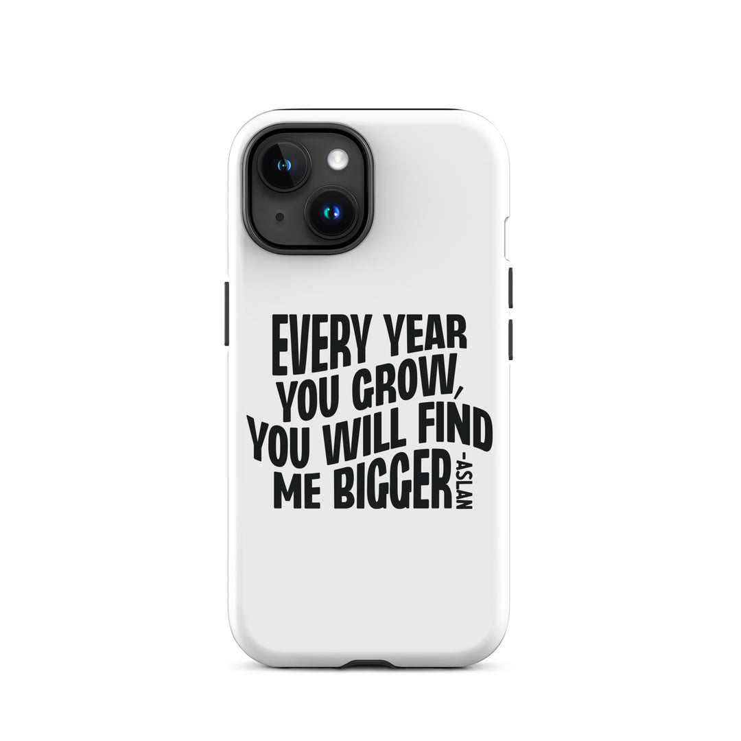 Christian Phone Case Every Year You Grow White  for iPhone® iPhone® Phone Cases Glossy iPhone 15 