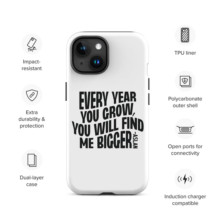 Christian Phone Case Every Year You Grow White  for iPhone® iPhone® Phone Cases   