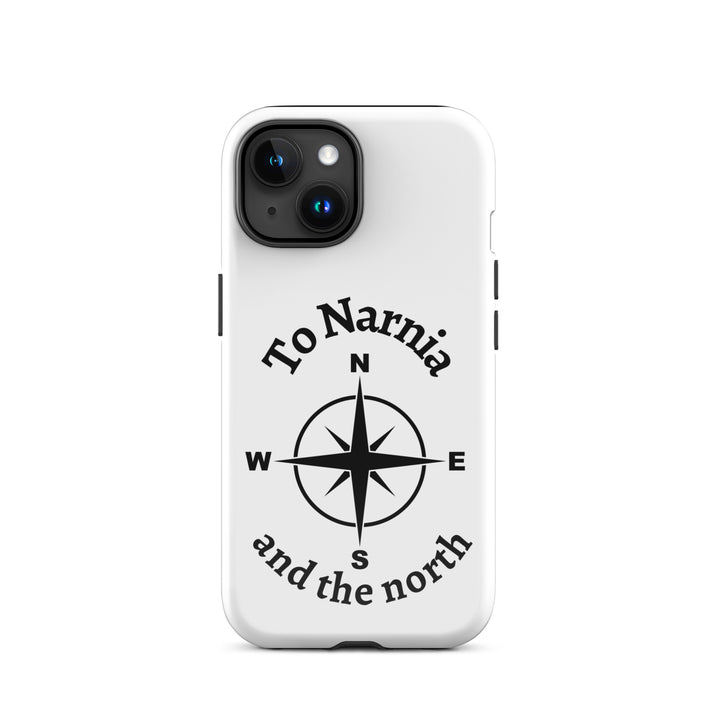 Christian Phone Case To Narnia White Christian Phone Case for iPhone® iPhone® Phone Cases Glossy iPhone 15 