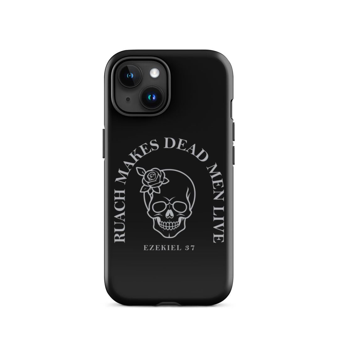 Christian Phone Case Ruach Makes Dead Men Live for iPhone® iPhone® Phone Cases Glossy iPhone 15 