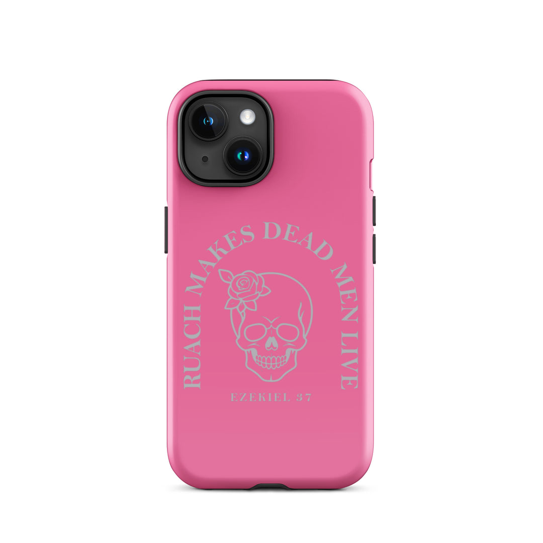 Christian Phone Case Ruach Makes Dead Men Live Pink for iPhone® iPhone® Phone Cases Glossy iPhone 15 