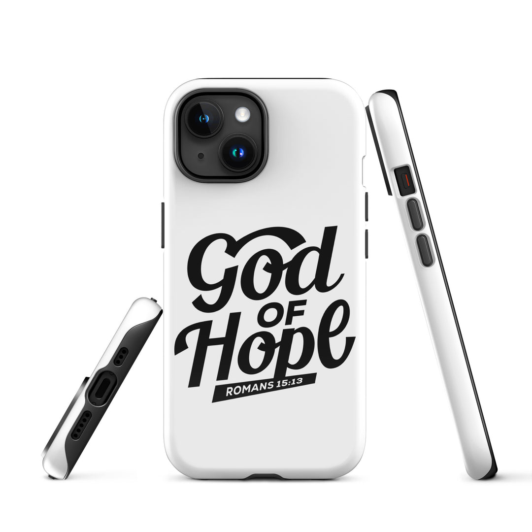 Christian Phone Case God of Hope White for iPhone® iPhone® Phone Cases   