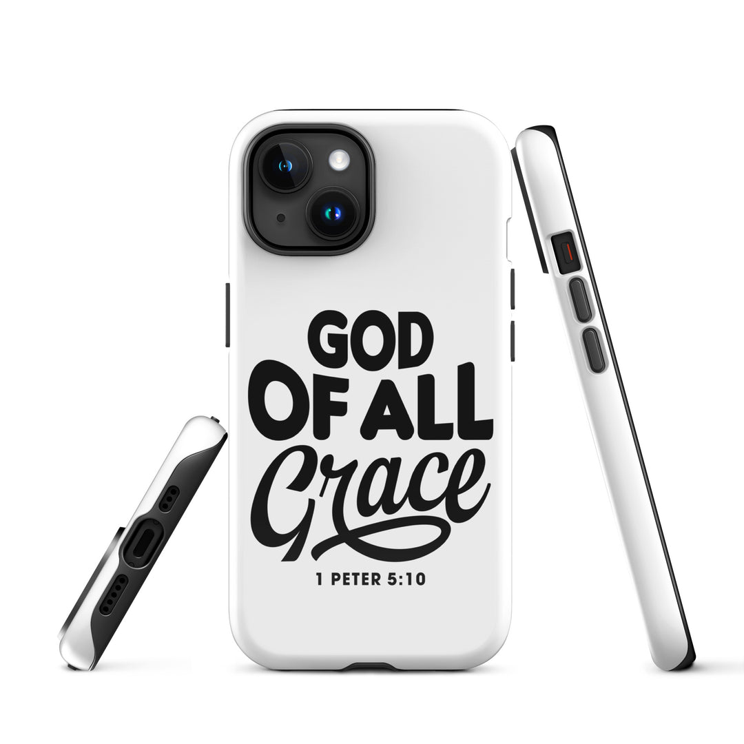 Christian Phone Case God of All Grace White for iPhone® iPhone® Phone Cases   