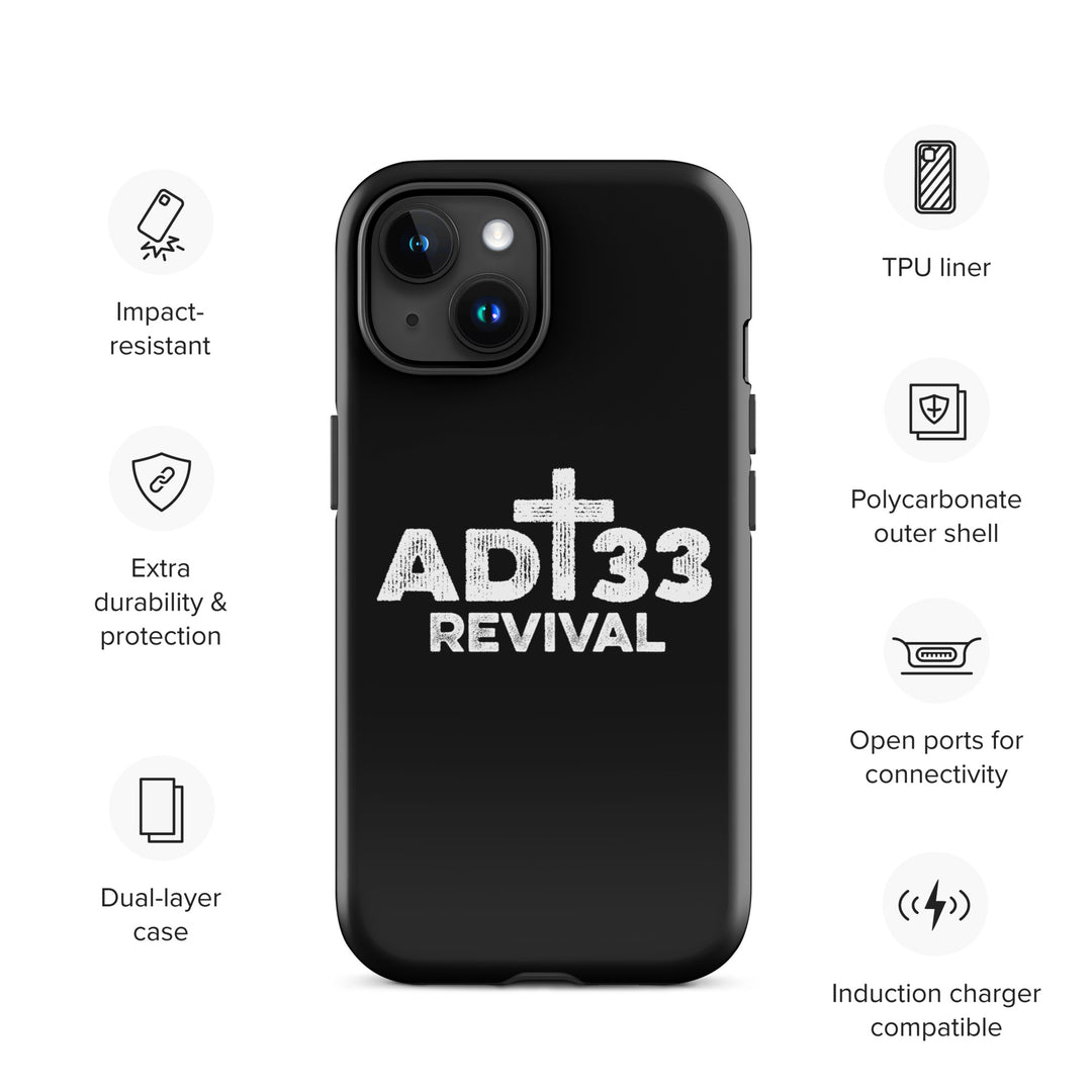 Christian Phone Case AD 33 Revival Black for iPhone® iPhone® Phone Cases   