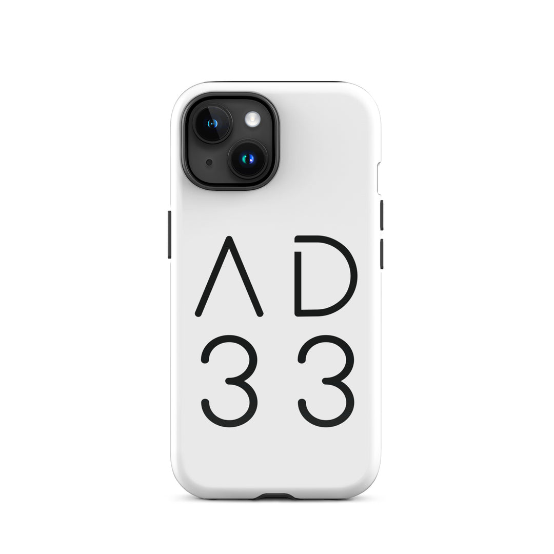 Christian Phone Case AD 33 White for iPhone® iPhone® Phone Cases Glossy iPhone 15 