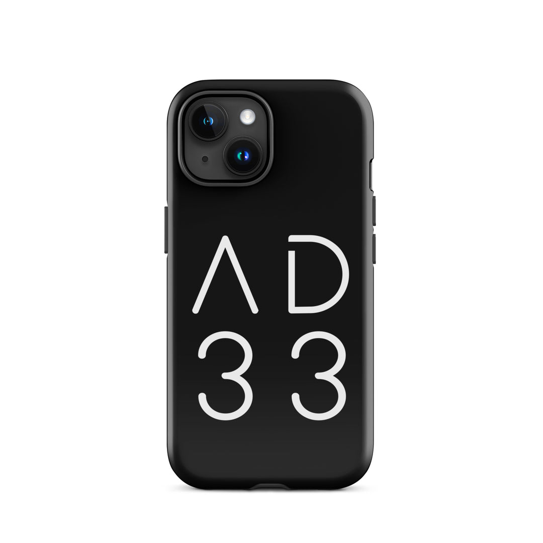 Christian Phone Case AD 33 Black for iPhone® iPhone® Phone Cases Glossy iPhone 15 