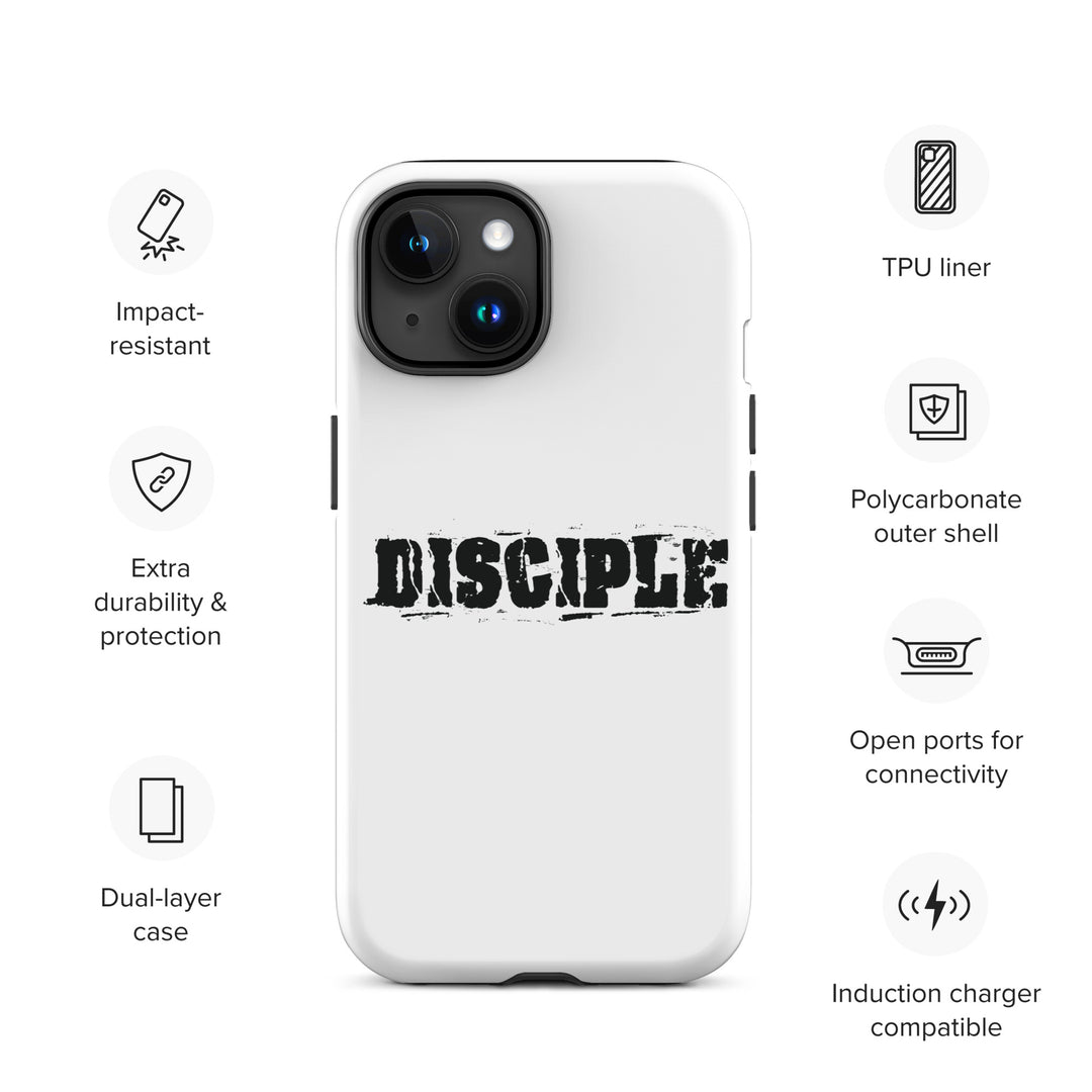 Christian Phone Case Disciple White for iPhone® iPhone® Phone Cases   