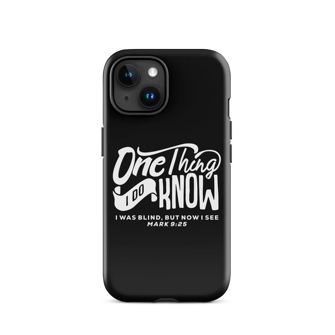 Christian Phone Case Now I See Black for iPhone® iPhone® Phone Cases Glossy iPhone 15 