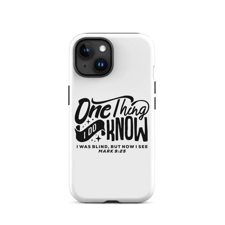 Christian Phone Case Now I See White for iPhone® iPhone® Phone Cases Glossy iPhone 15 