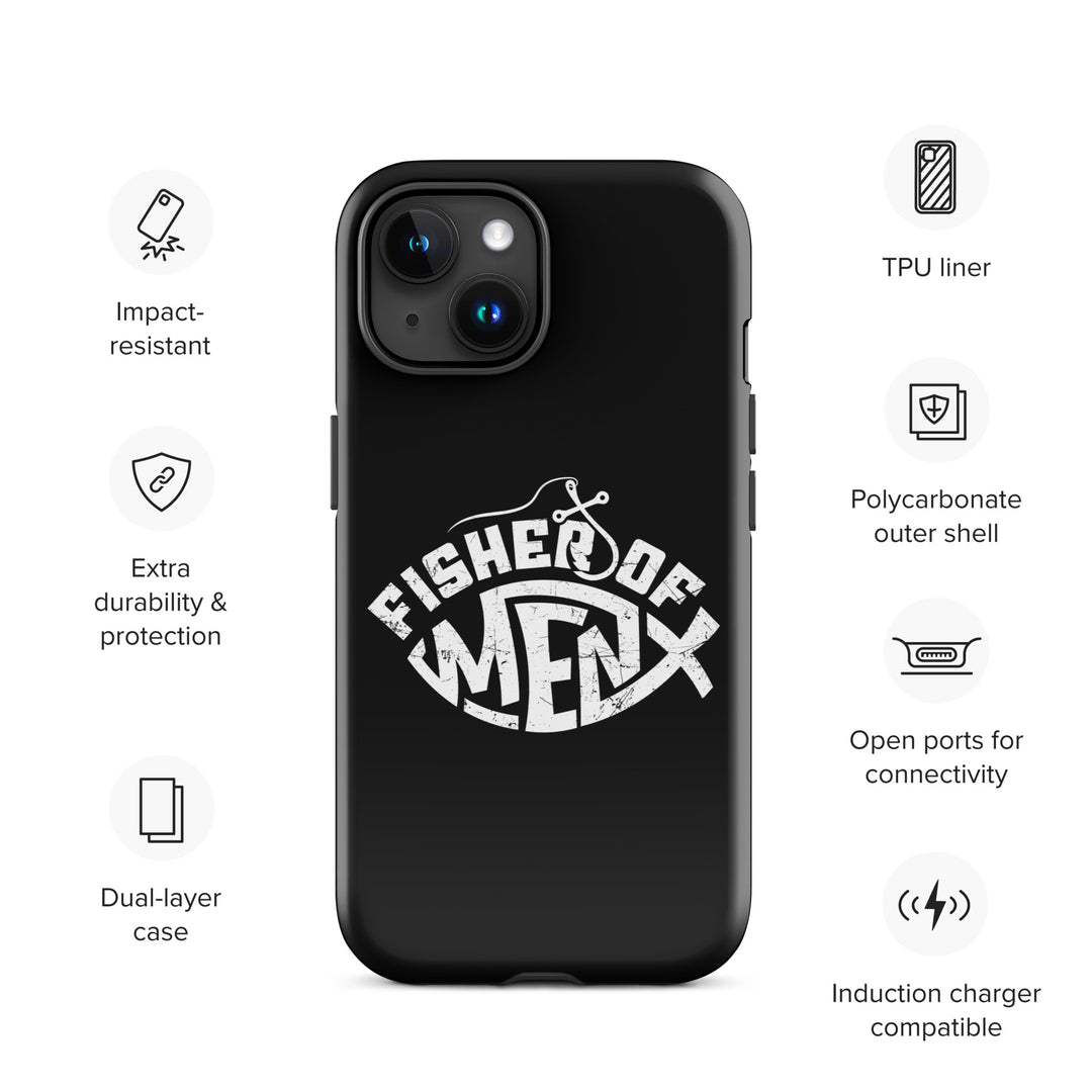 Christian Phone Case Fisher of Men Black for iPhone® iPhone® Phone Cases   