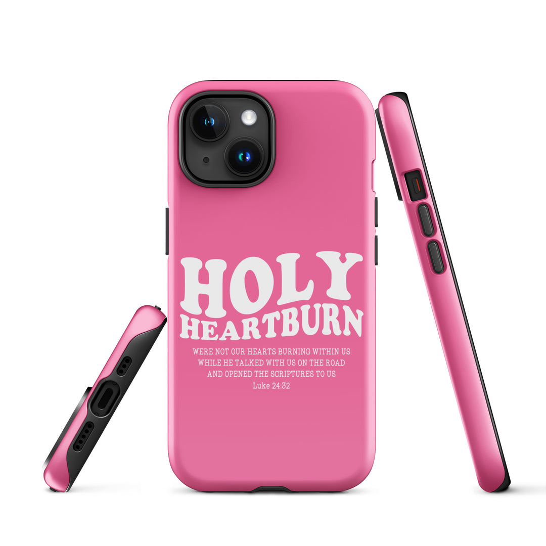 Christian Phone Case Holy Heartburn Pink  for iPhone® iPhone® Phone Cases   