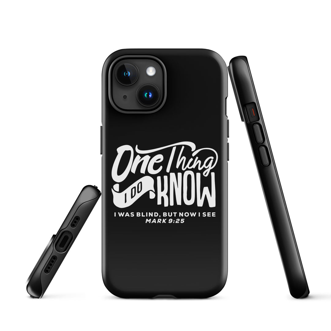 Christian Phone Case Now I See Black for iPhone® iPhone® Phone Cases   