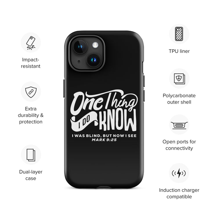 Christian Phone Case Now I See Black for iPhone® iPhone® Phone Cases   