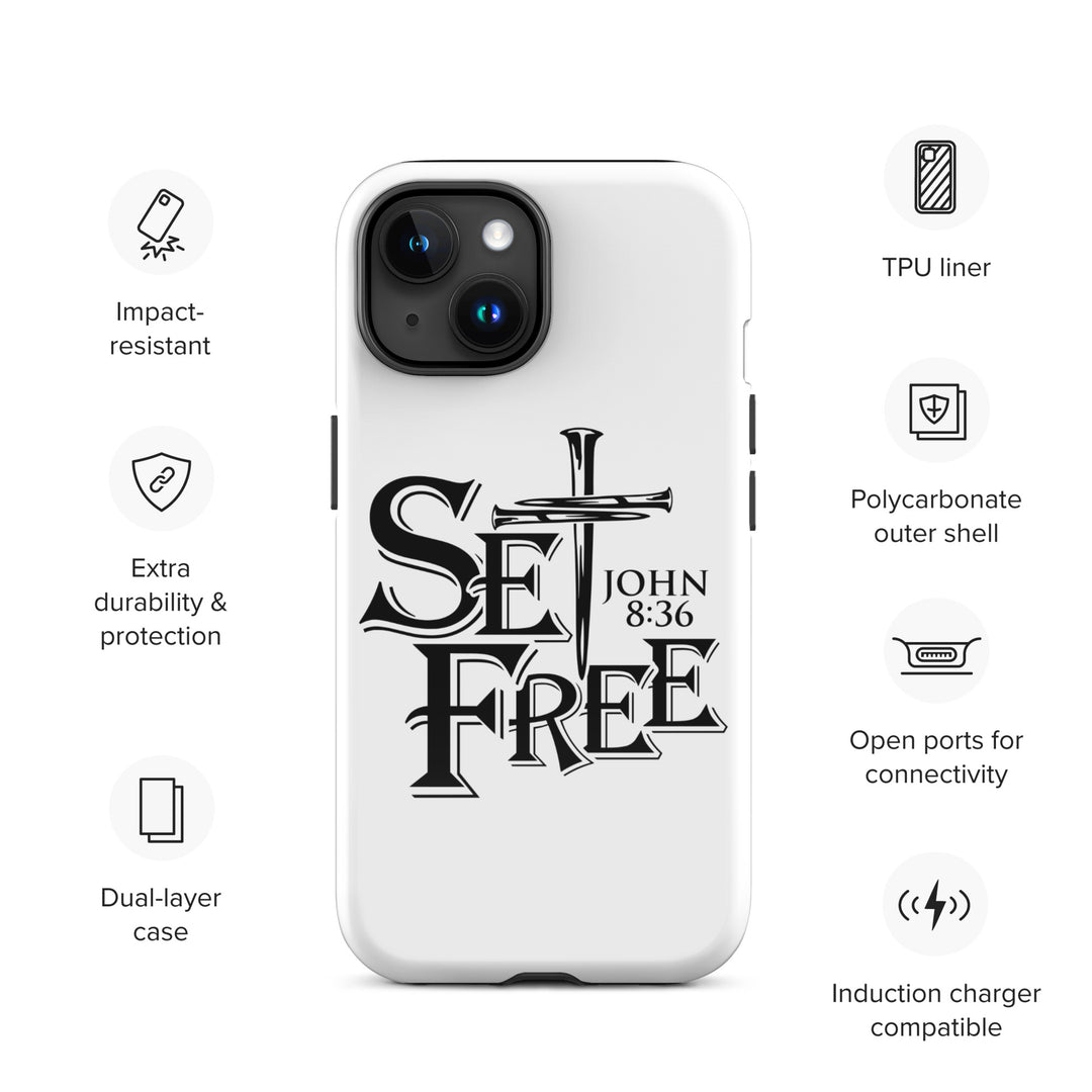 Christian Phone Case Set Free White for iPhone® iPhone® Phone Cases   