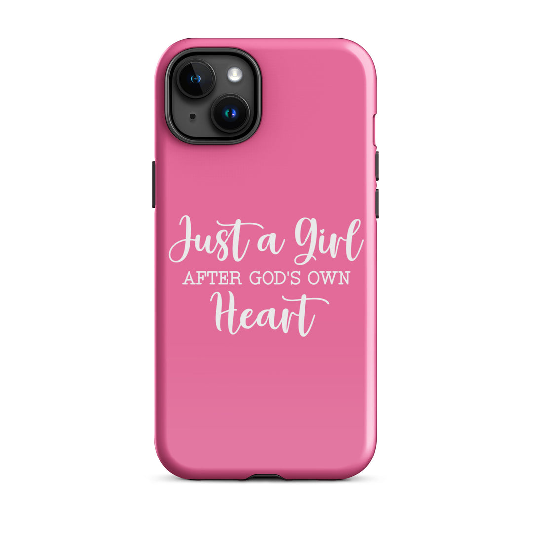 Christian Phone Case Girl After God's Heart for iPhone® iPhone® Phone Cases Glossy iPhone 15 Plus 