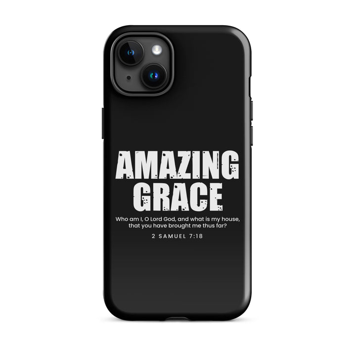 Christian Phone Case Amazing Grace for iPhone® iPhone® Phone Cases Glossy iPhone 15 Plus 