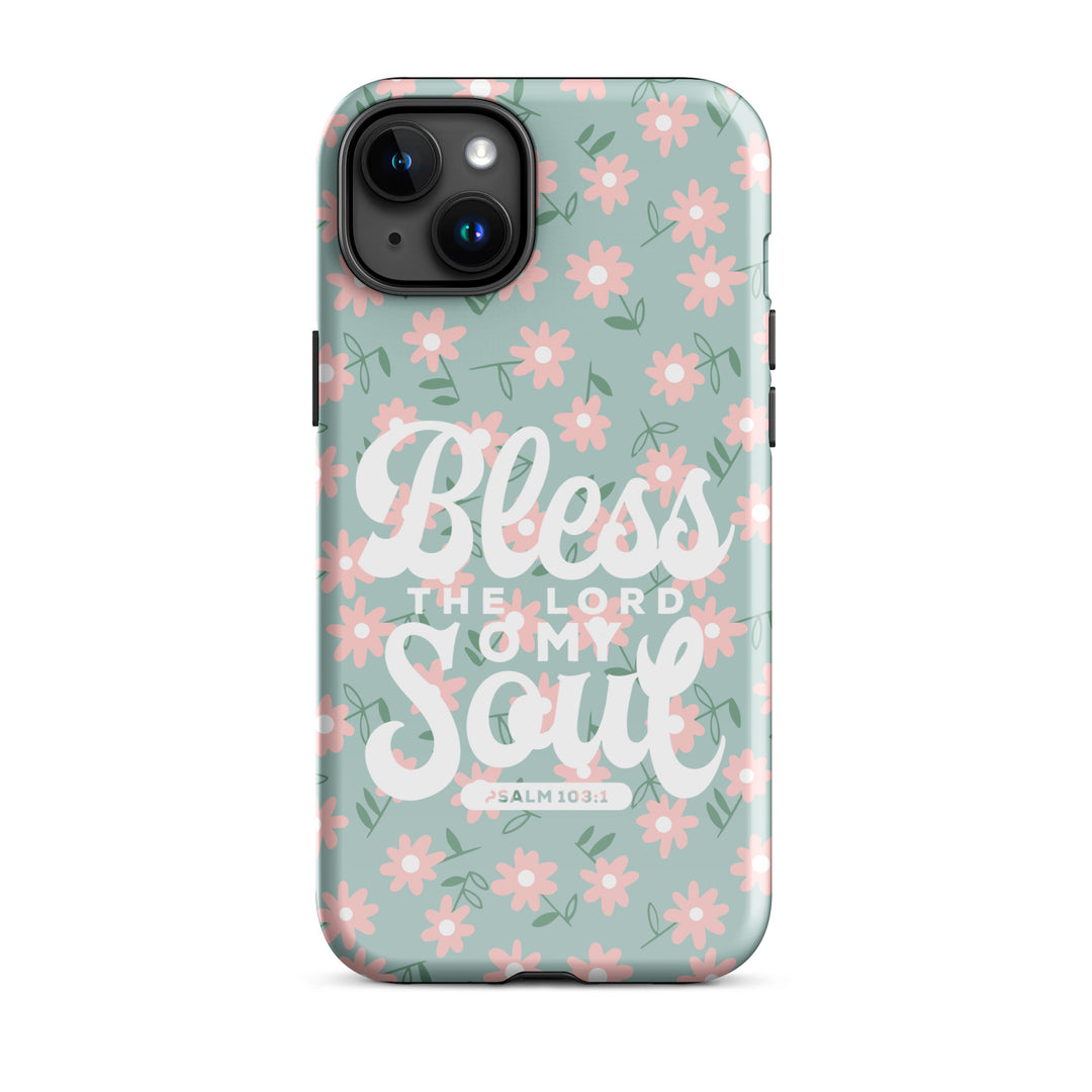 Christian Phone Case Bless The Lord Daisy for iPhone® iPhone® Phone Cases Glossy iPhone 15 Plus 