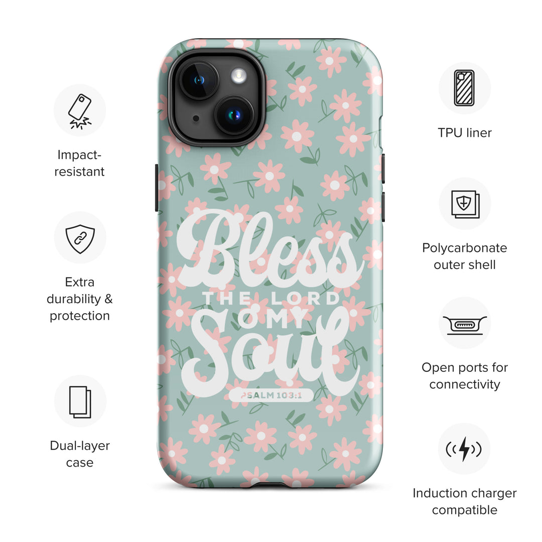 Christian Phone Case Bless The Lord Daisy for iPhone® iPhone® Phone Cases   