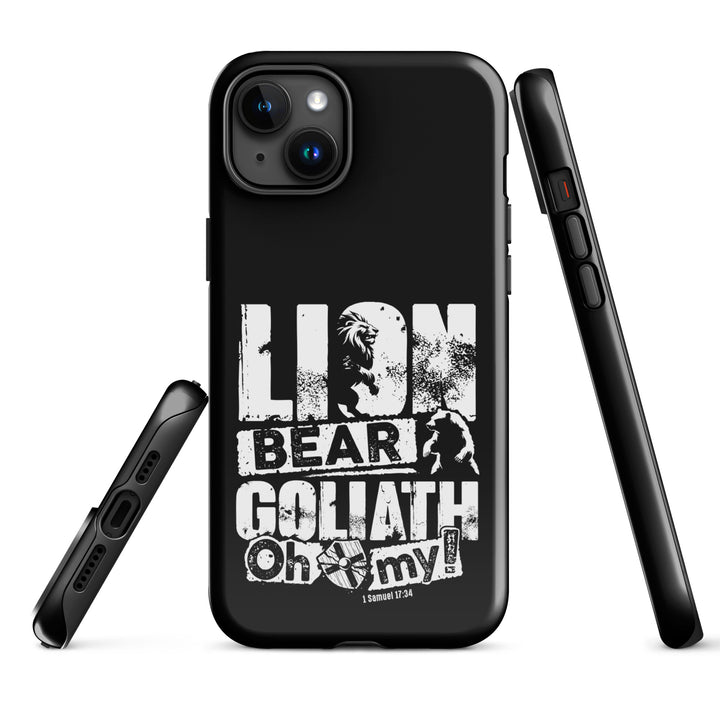 Christian Phone Case Lion Bear Goliath for iPhone® iPhone® Phone Cases   