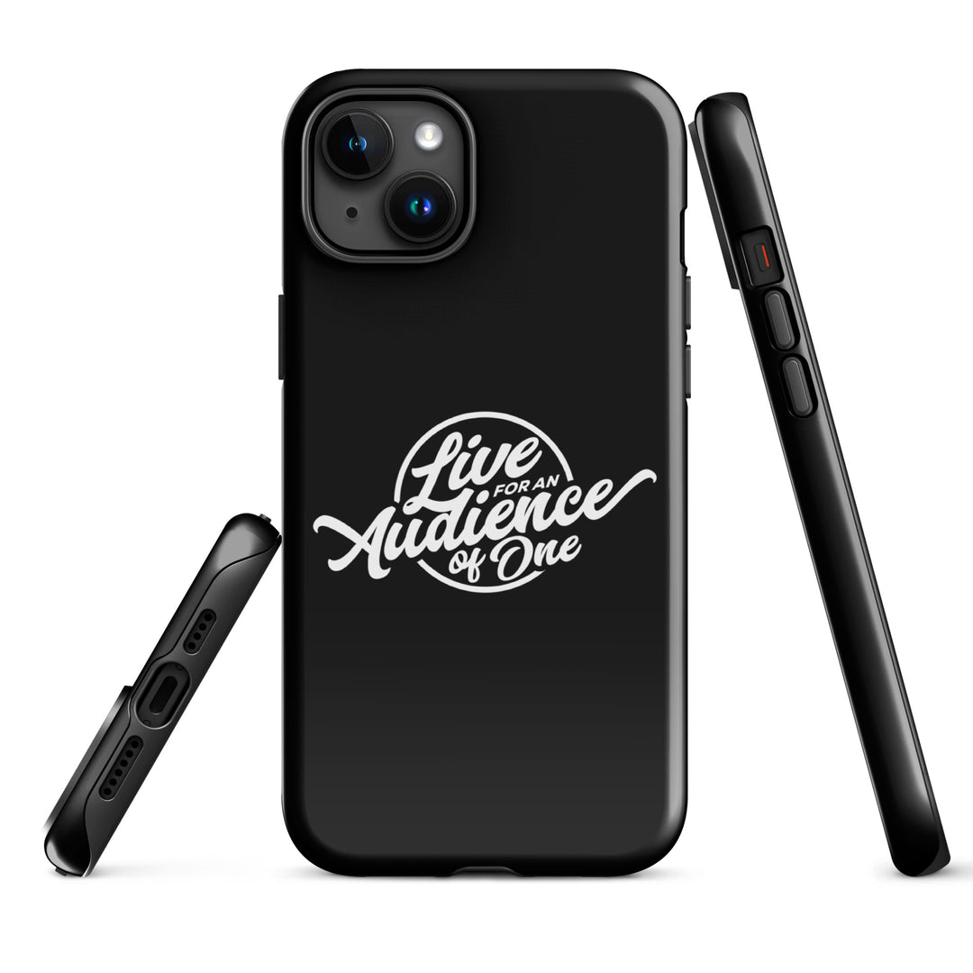 Christian Phone Case Audience of One Black for iPhone® iPhone® Phone Cases   