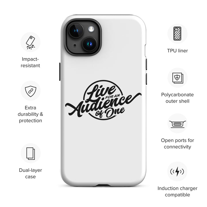 Christian Phone Case Audience of One White for iPhone® iPhone® Phone Cases   