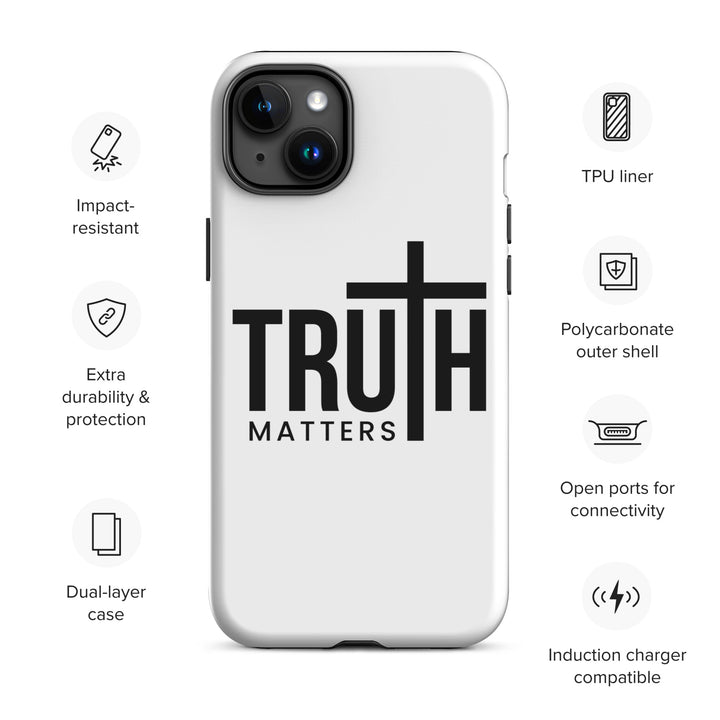 Christian Phone Case Truth Matters White for iPhone® iPhone® Phone Cases   