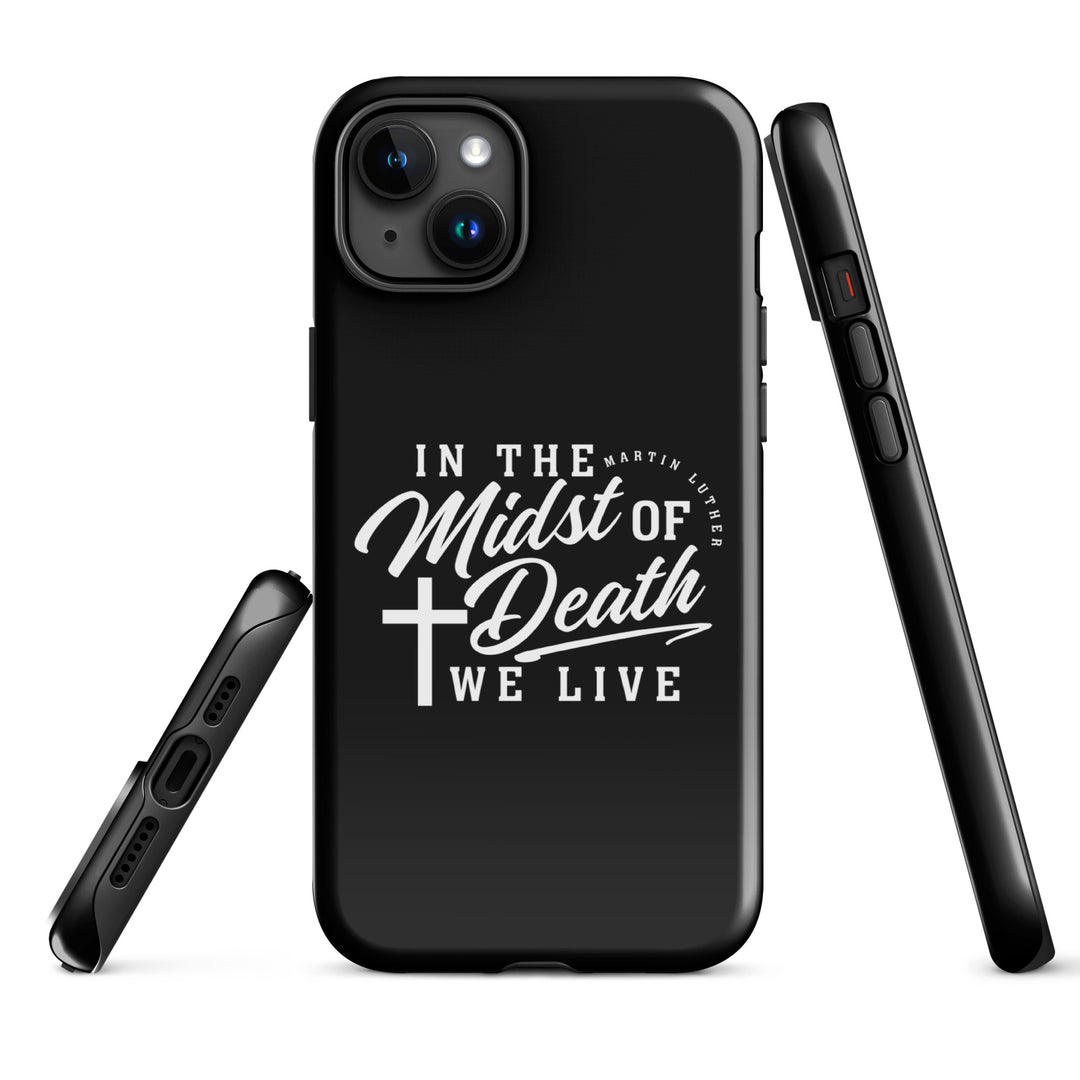 Christian Phone Case Midst of Death Black for iPhone® iPhone® Phone Cases   