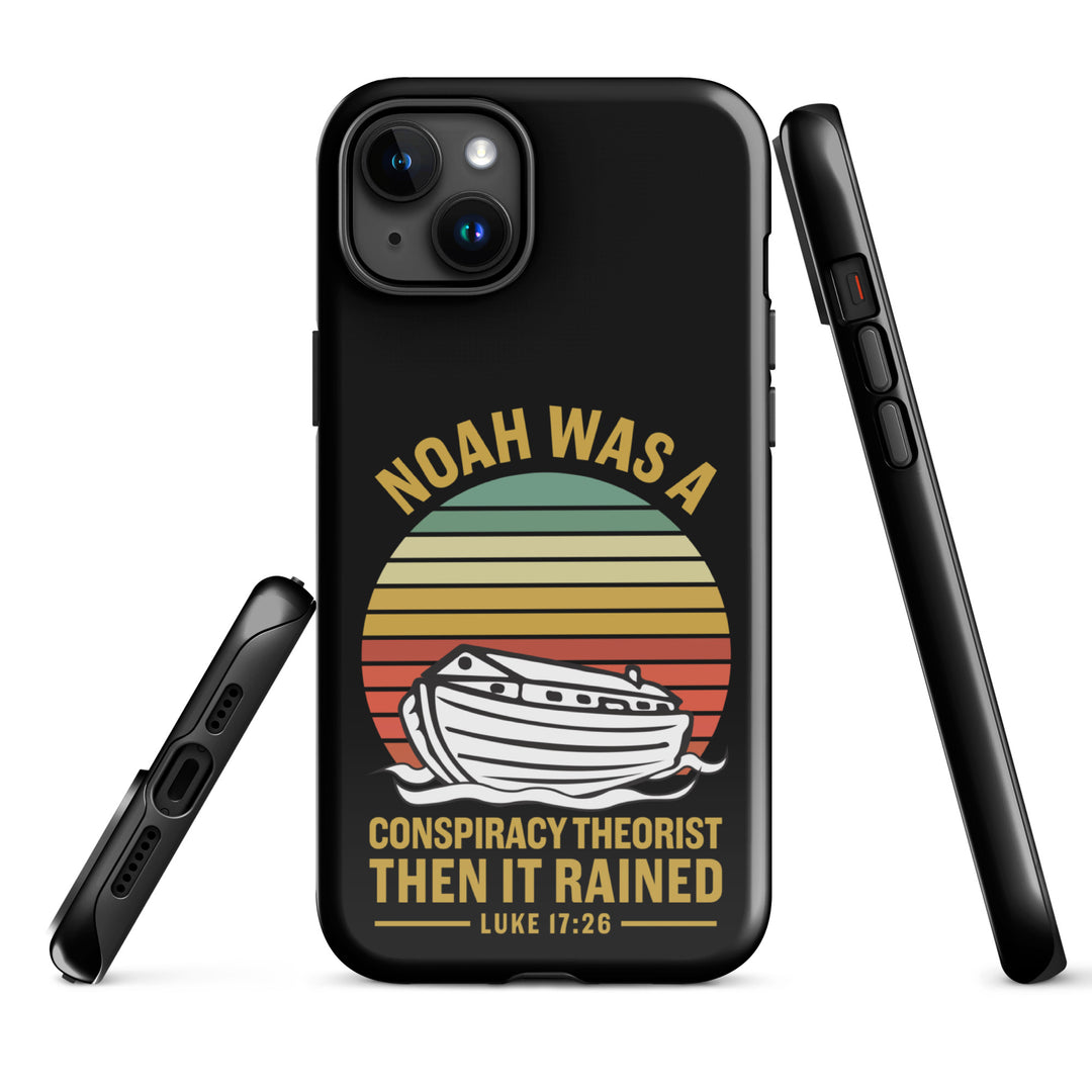 Christian Phone Case Noah Conspiracy Black for iPhone® iPhone® Phone Cases   